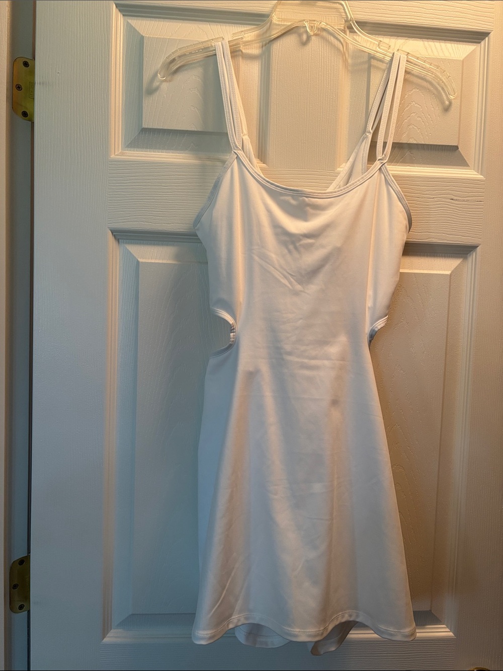NWOT FREE PEOPLE White Cutout Dress